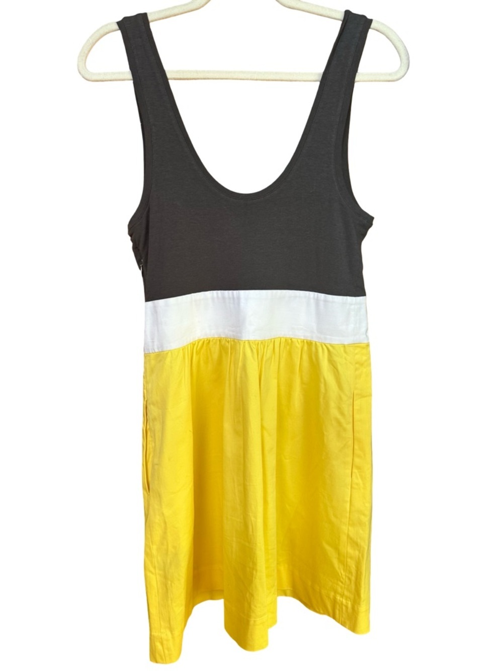 Express Y2K yellow dress size 10 - Picture 4 of 8